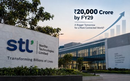 Sterlite Technologies Targets ₹20,000 Crore Revenue by FY29: Growth Story or Big Bet?