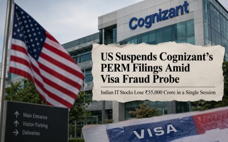 Cognizant US Visa Probe: Why Indian IT Stocks Lost ₹55,000 Crore