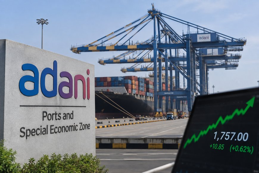Adani Ports Stock: Can Strong Q1 Growth Push It to ₹1,875?