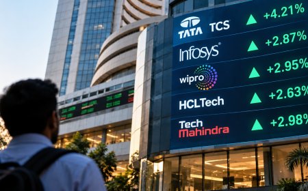 Indian IT Stocks Rally: TCS AI Revenue Lifts Sentiment