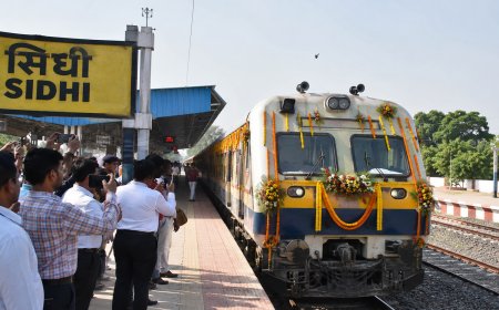 Sidhi Gets First Train: Will Rail Connectivity Bring Development?